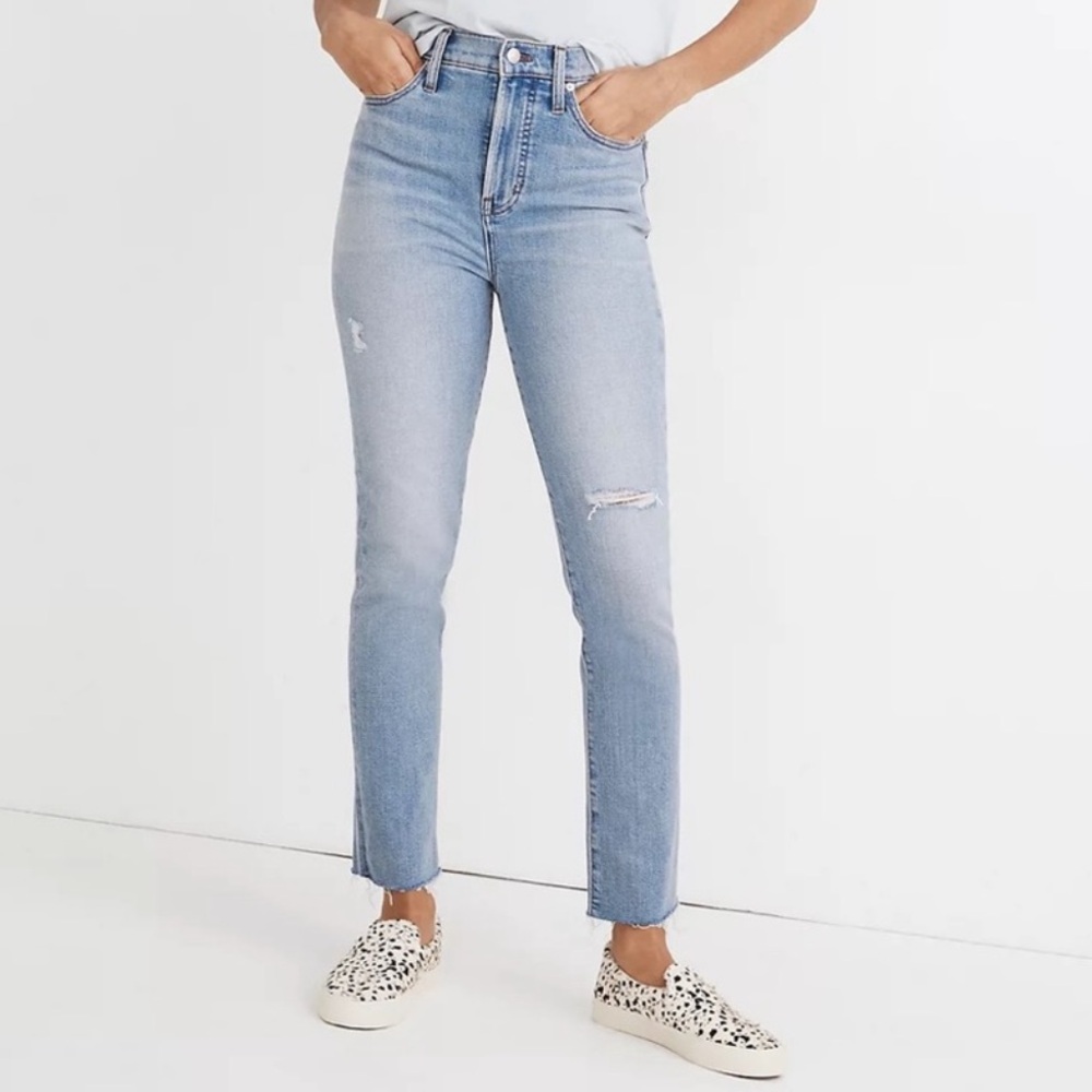 Madewell The Perfect Vintage Jean in Coffey Wash size 25